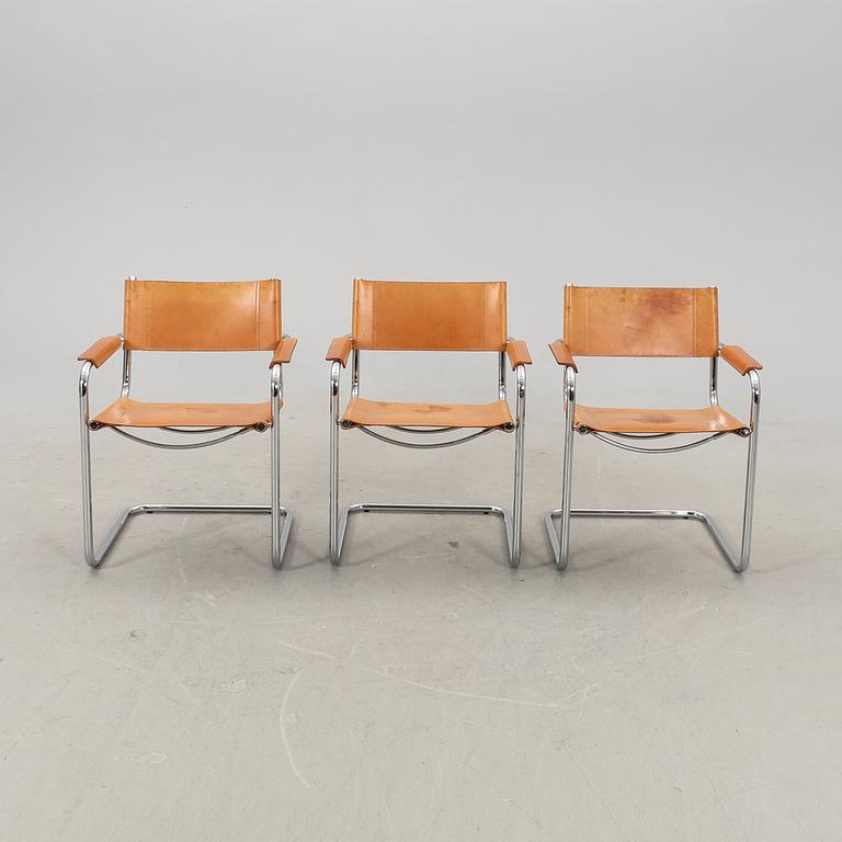 Karmstolar 5 st Italien sent 1900-tal.