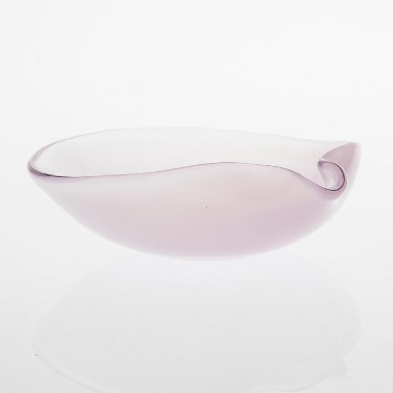 FAT, glas, "Näckens sko 3318", signerad K. Franck, Iittala.