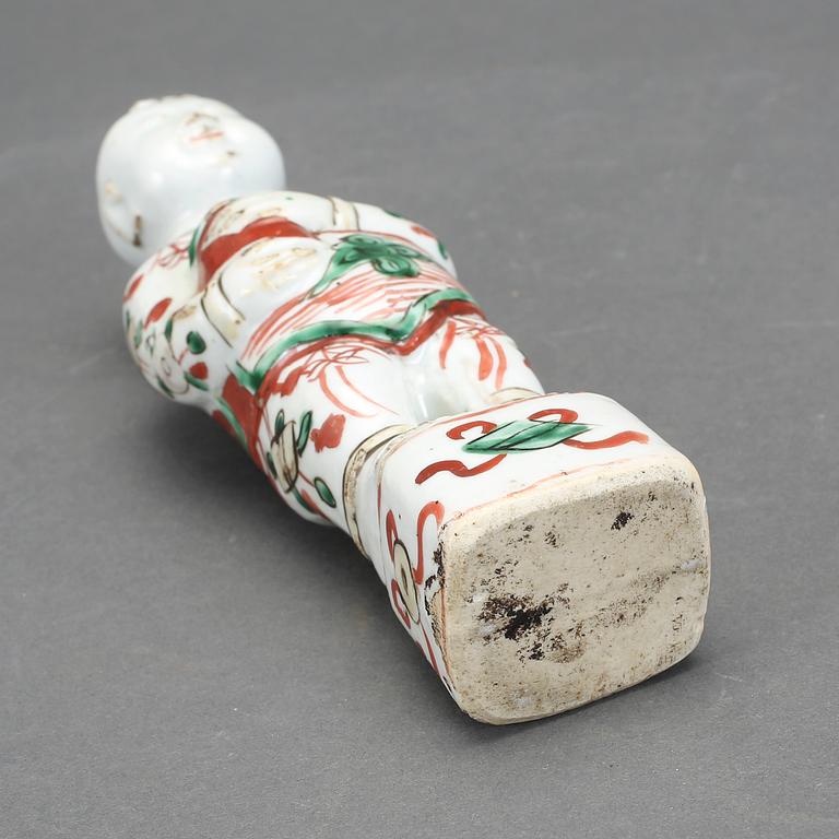 FIGURIN, porslin, Kina 1700-tal.