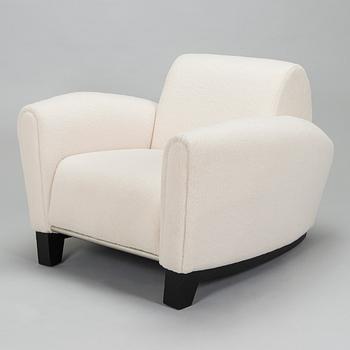 Franz Romero,A 1980s "Bugatti DS 57", armchair for de Sede, Switzerland,.