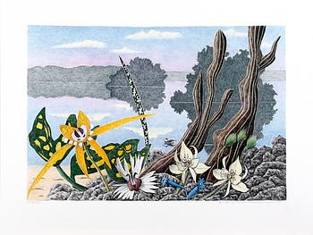 Karl Axel Pehrson · PEHRSON, KARL AXEL, litografi, sign. o numr. 328/385