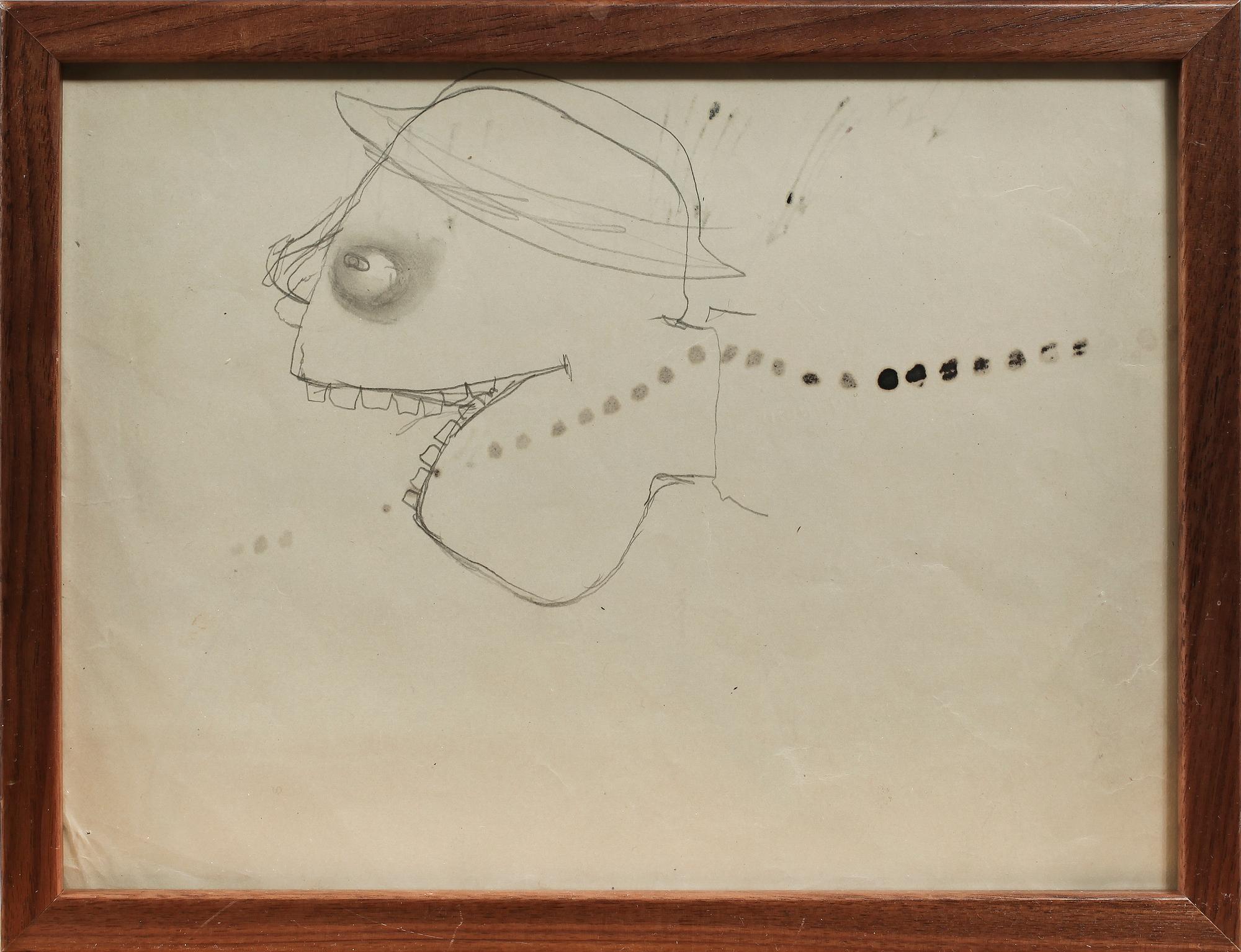 RAGNAR SANDBERG, 4 st, blyerstteckningar samt blandteknik, ej sign.