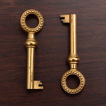 Severin Hansen, a model 36 desk, Haslev Møbelfabrik, Denmark, mid-20th century.