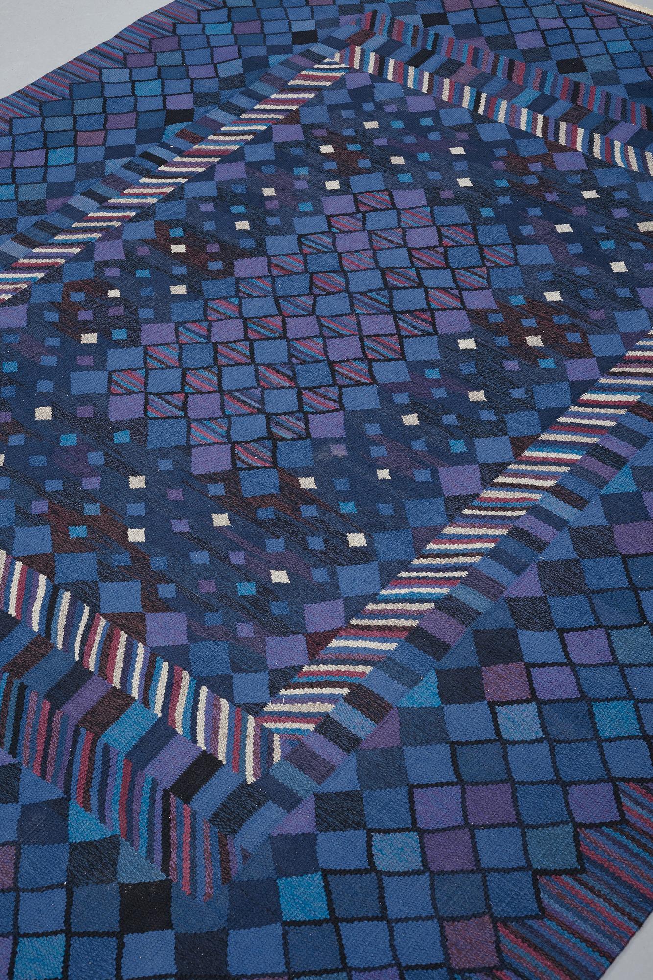 Ann-Mari Lindbom, gift Forsberg, MATTO, Ann-Mari Forsberg, AB MMF, ca 259 x 204,5 cm.