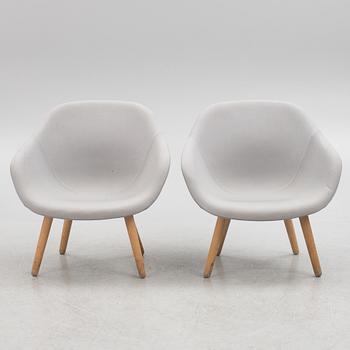 Hee Welling, a pair of "About a lounge" chairs, HAY,.