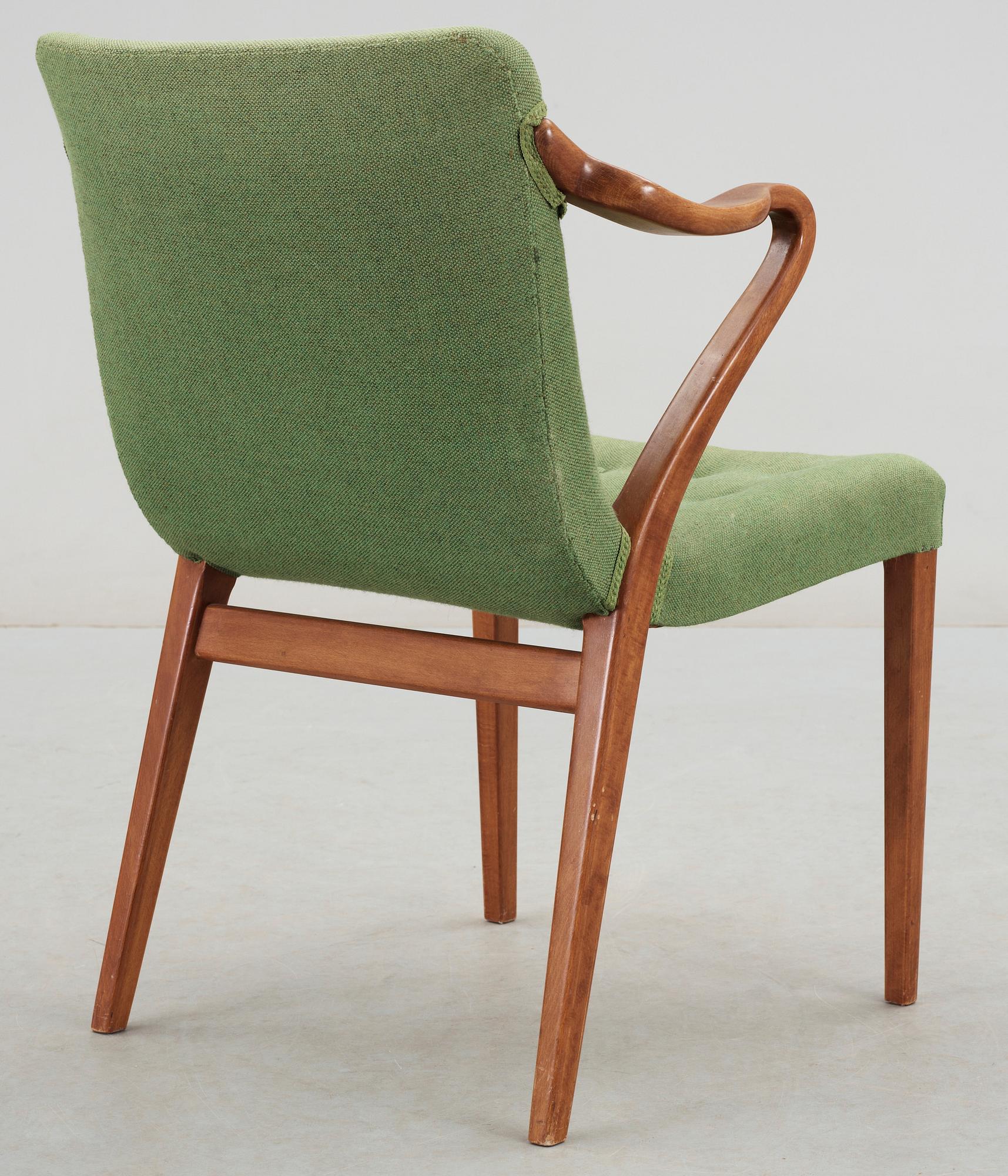 KARMSTOL, "modell 1522", Axel Larsson, Bodafors, formgiven 1935.
