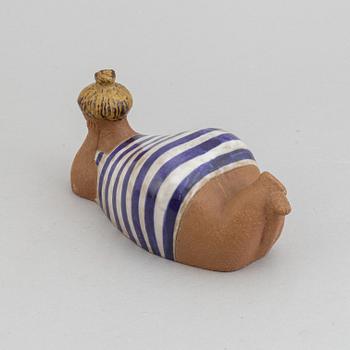 Lisa Larson, a stoneware figurine, 'Beata' from the series "ABC-flickorna", for Gustavsberg.