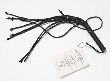 Per-Oskar Leu, signed with stamp and dated 2009. Numbered 7/33. Leather, metal and book.