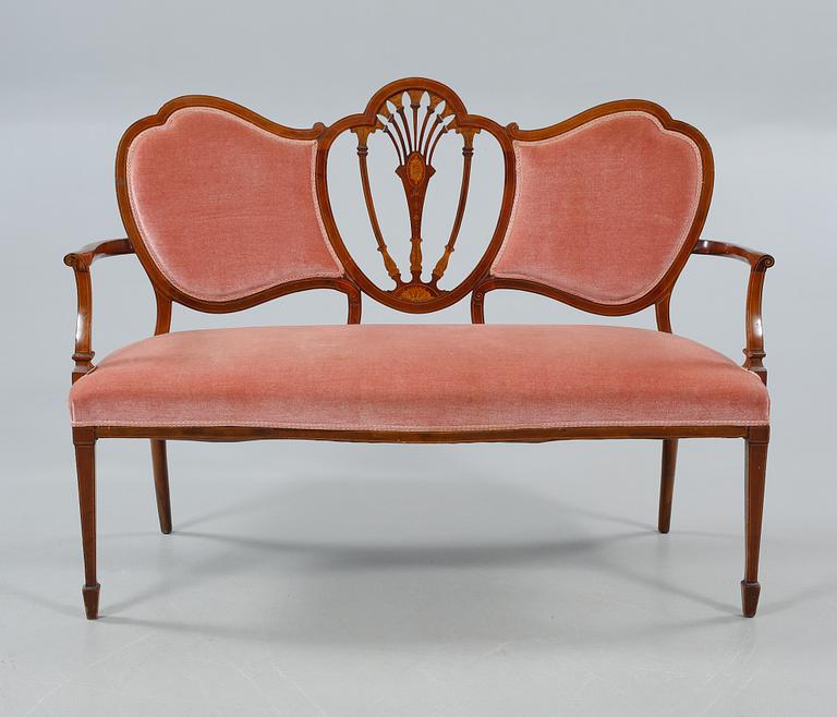SOFFA, engelsk stil, 1900-talets början.