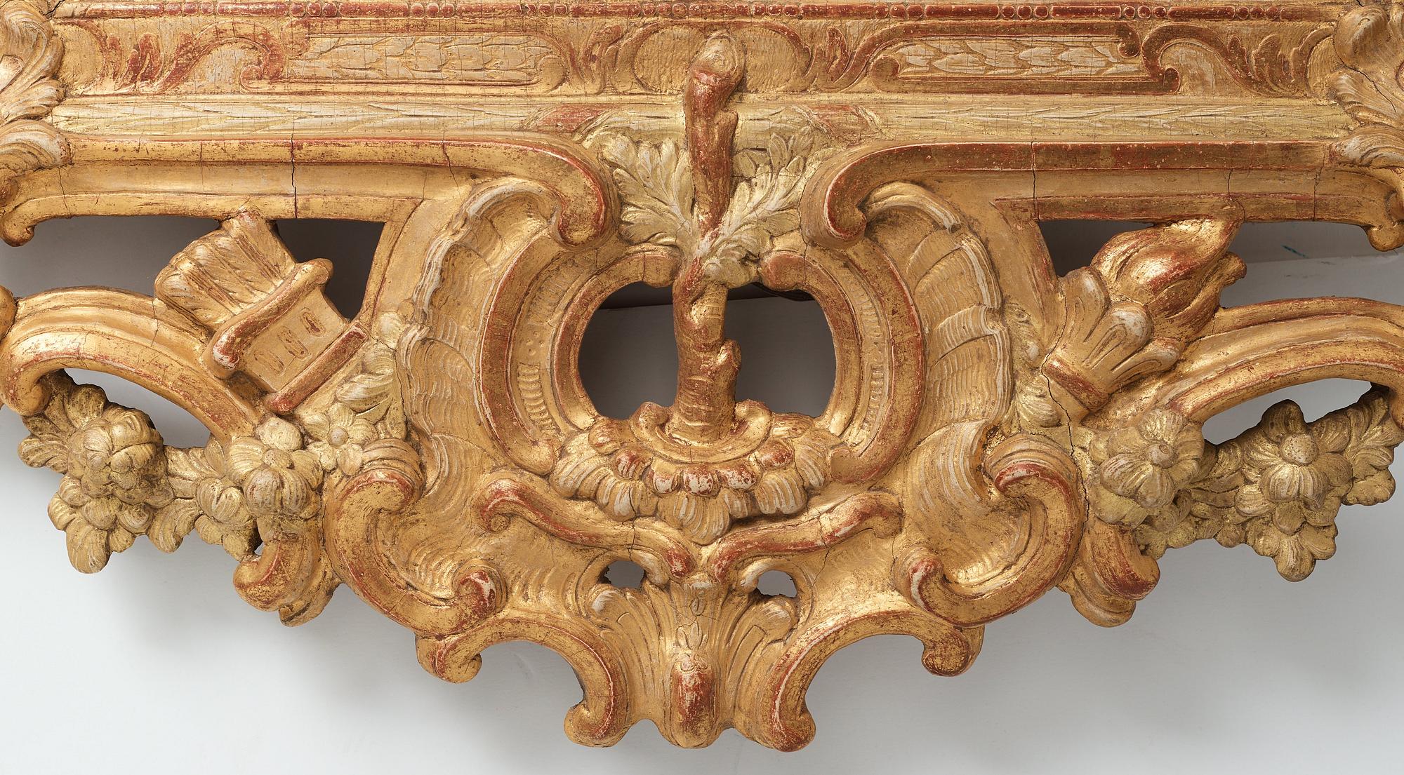 SPEGEL, av Johan Åkerblad (mästare i Stockholm 1758-1799), rokoko, 1770-tal.