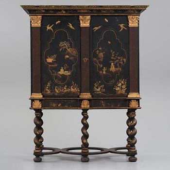 A Swedish late Baroque cupboard.