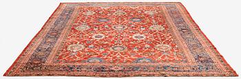 An antique Ziegler carpet, Sultanabad area. c. 401 x 337.5 cm.