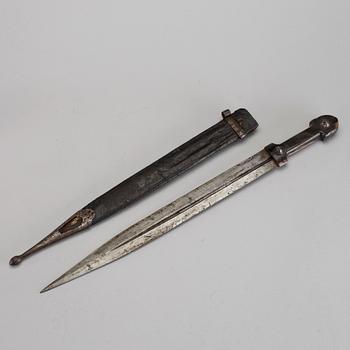 a 19h Century caucasian dagger kindjal.