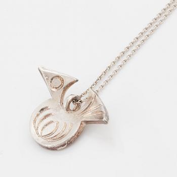 Bengt Liljedahl, Bengt Liljedahl, two pendants, sterling silver.