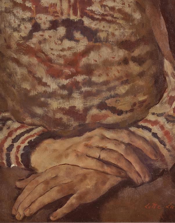 Lotte Laserstein, Porträtt av Bo-Göran Sleman.