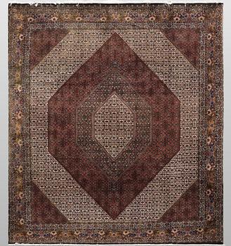 A Bidjar so-called Takab carpet, 348 x 305 cm.