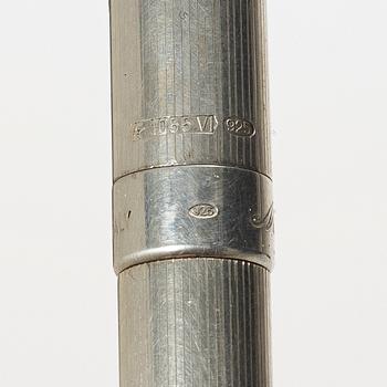 Montegrappa, kulspetspenna, sterlingsilver, Italien.