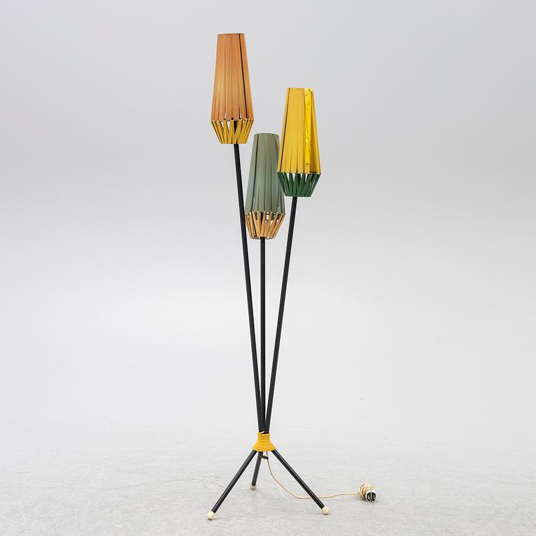 Floor lamp, 1950s-60s.