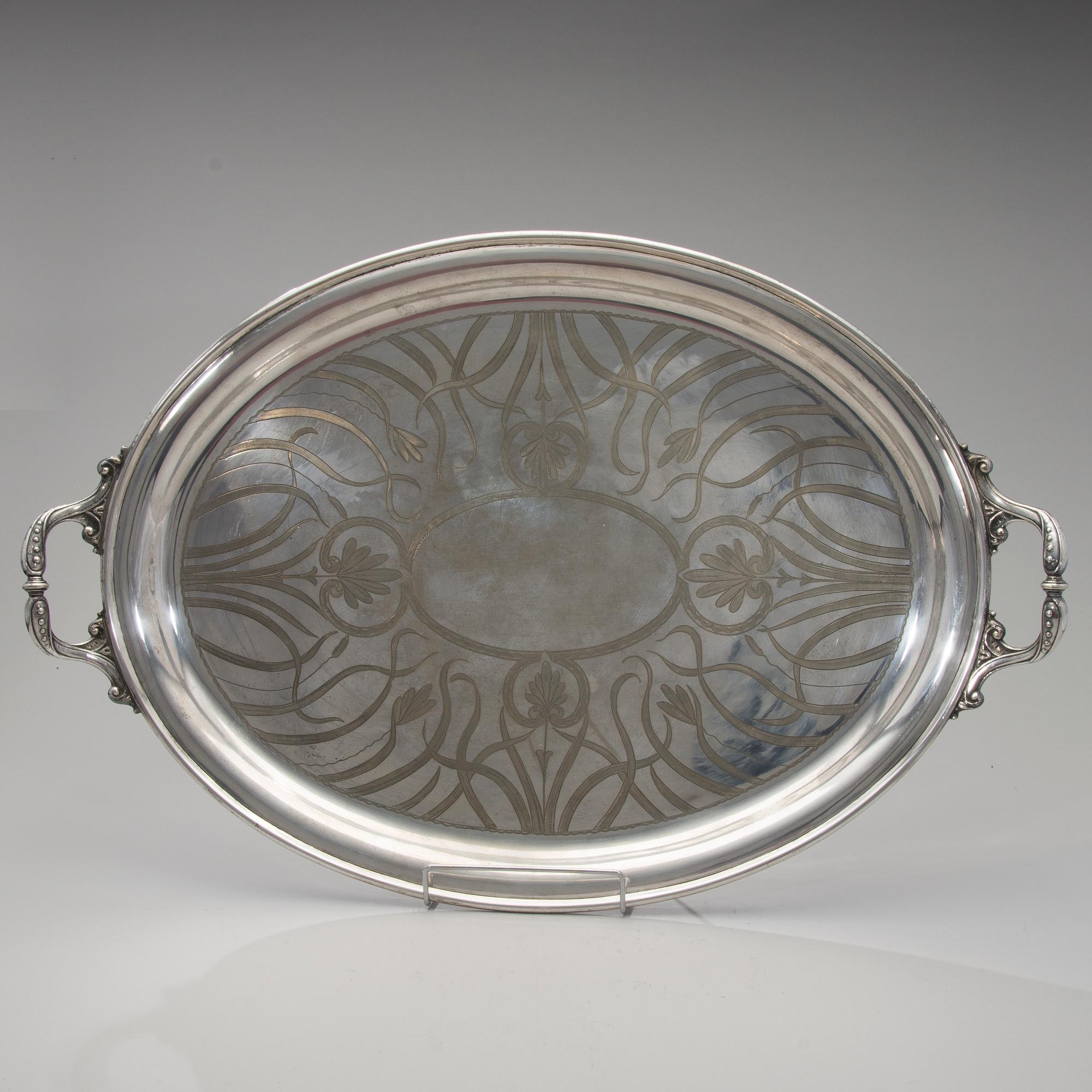 BRICKA, nysilver, 1900-talets början.
