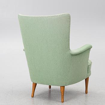 Carl Malmsten, a 'Furulifd' easy chair, second half of the 20th century.