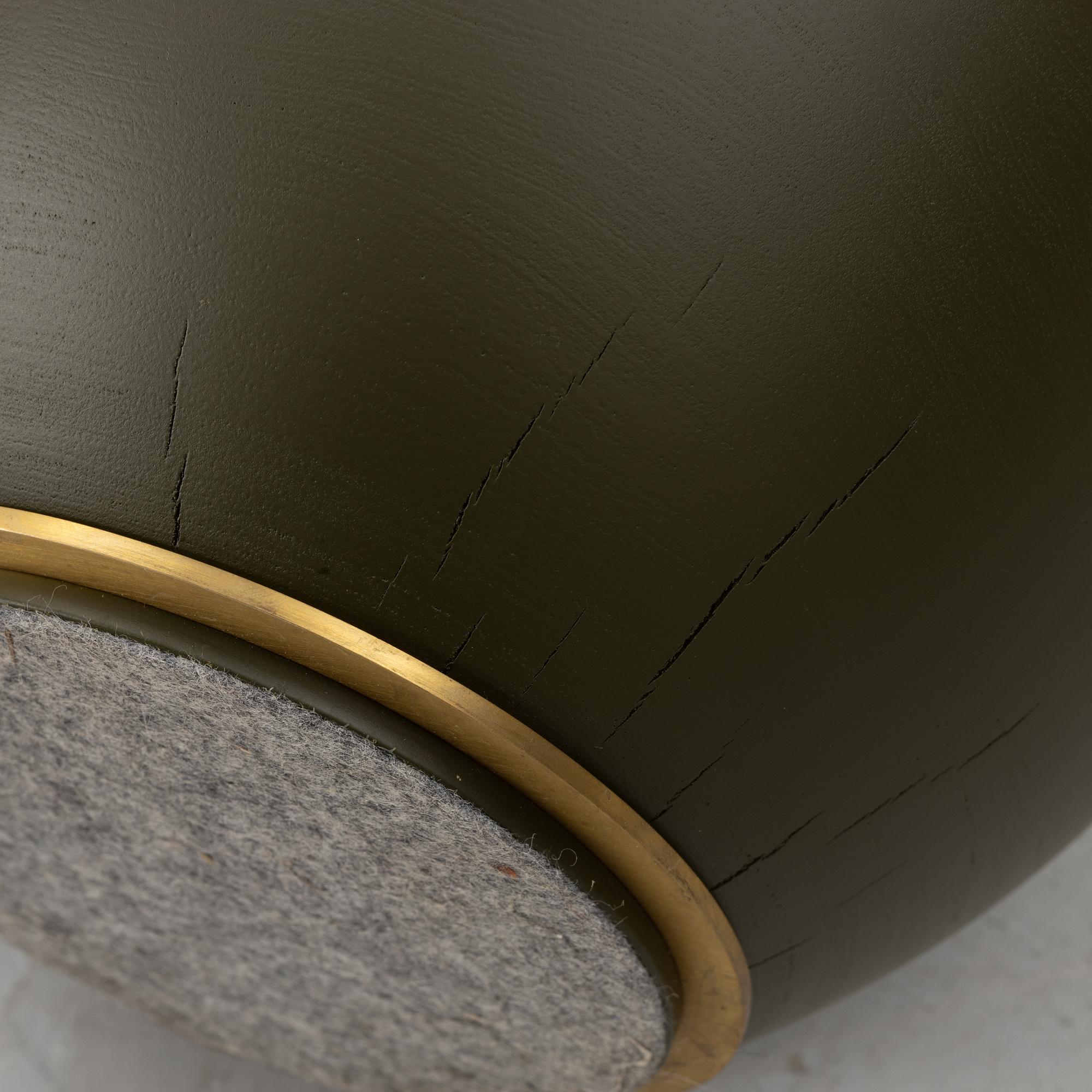 Eva-Lotta Axelsson, a 'Notkate' side table by Nude Atelier.