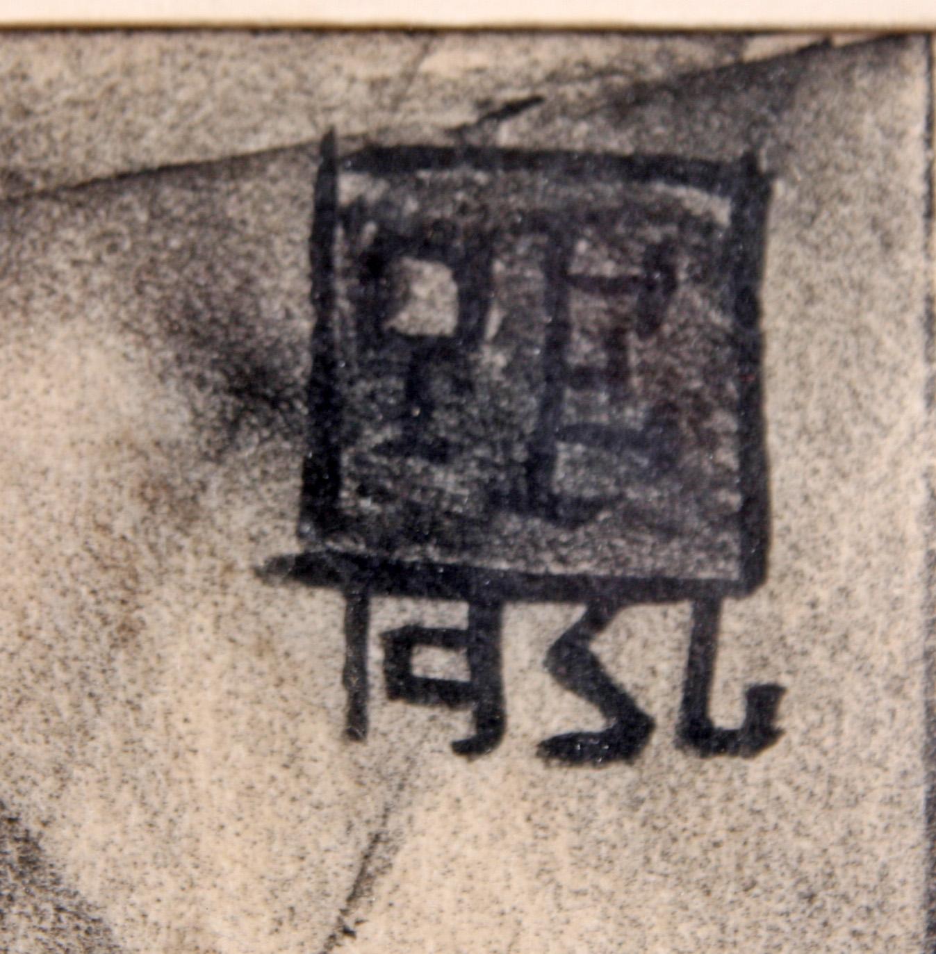 OSSIAN ELGSTRÖM, litografi, monogramsign o dat 1936.