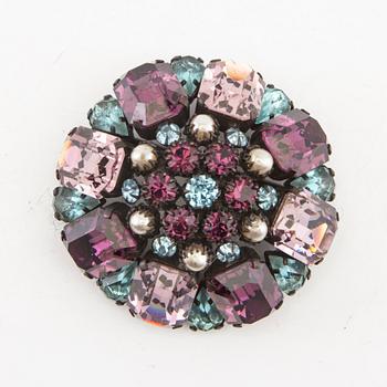 A brooch by Cissy Zoltowska second half of the 20th century.