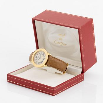 Cartier, Must II, armbandsur, 32,5 mm.