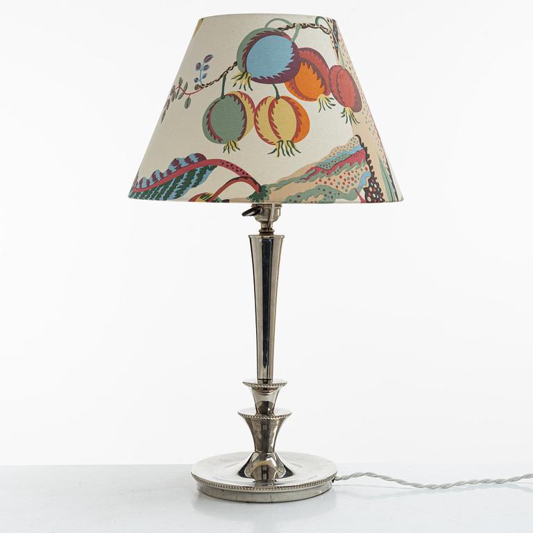 A table lamp, Swedish Grace, first half of the 20th Century.