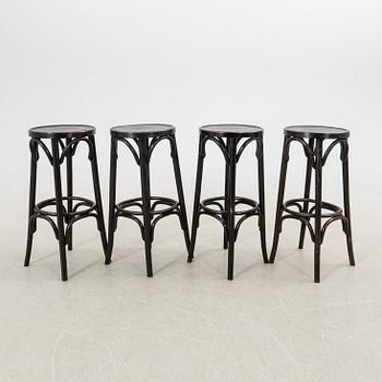 Barstolar, 4 st, 1900-talets första hälft.