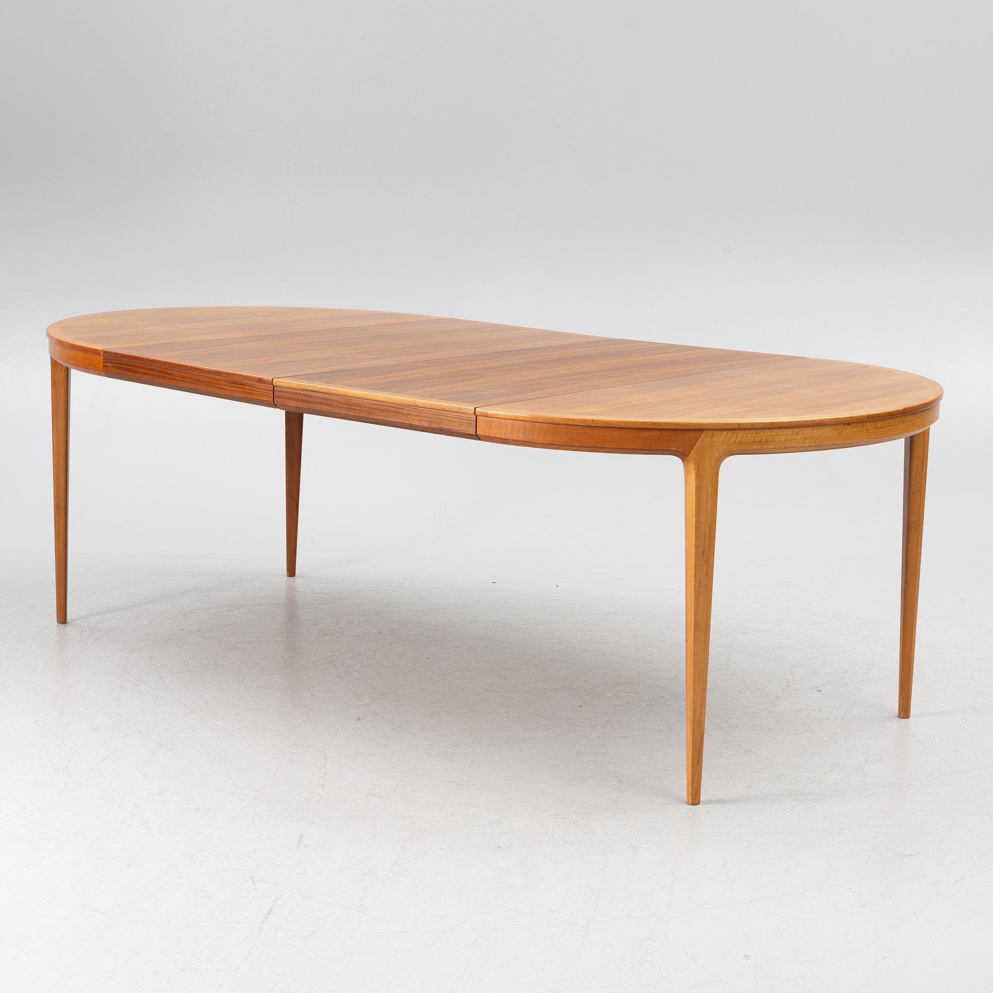 Bertil Fridhagen, matbord, "Diamant". Bodafors, 1960-tal.