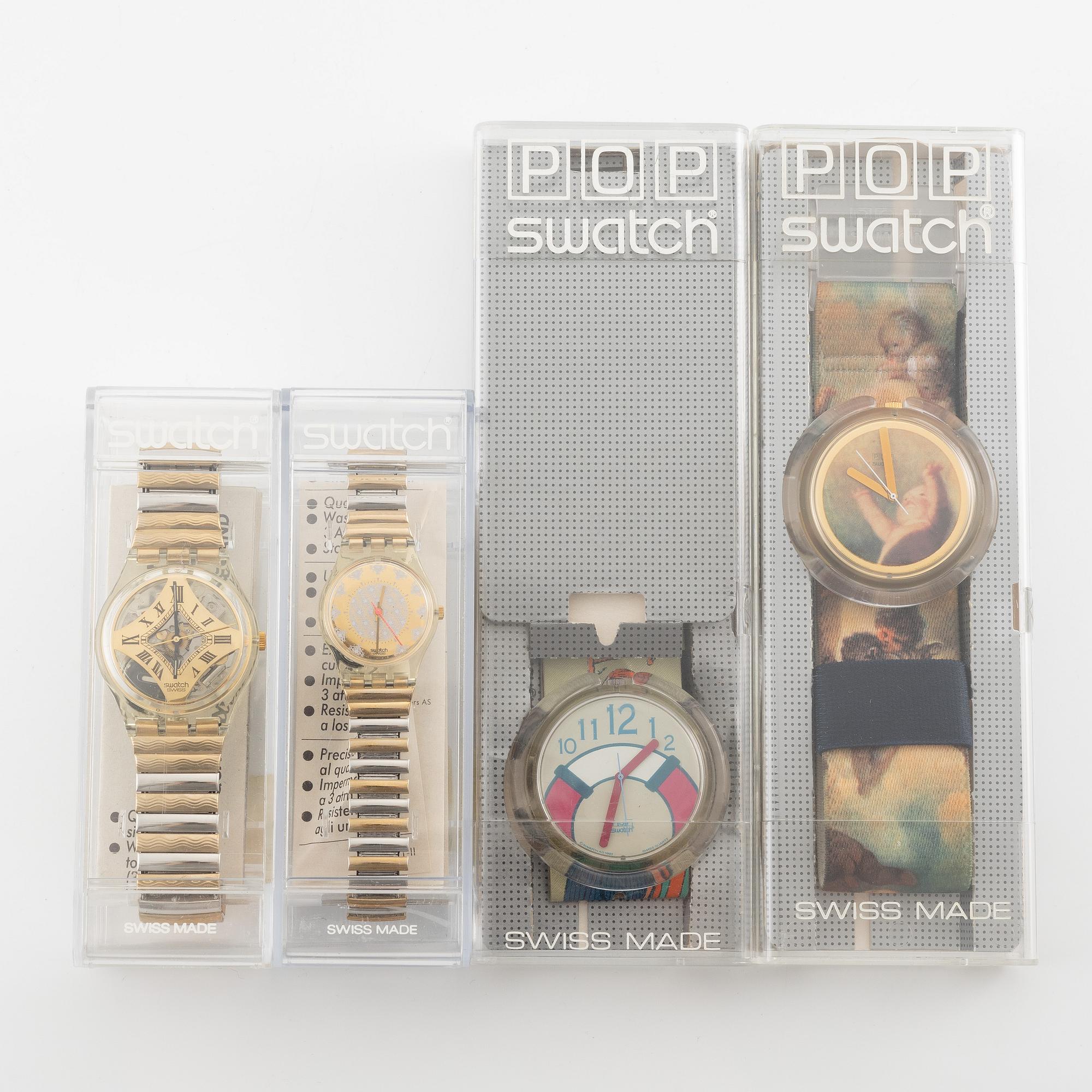 18 Swatch Watches, "No Reserve".