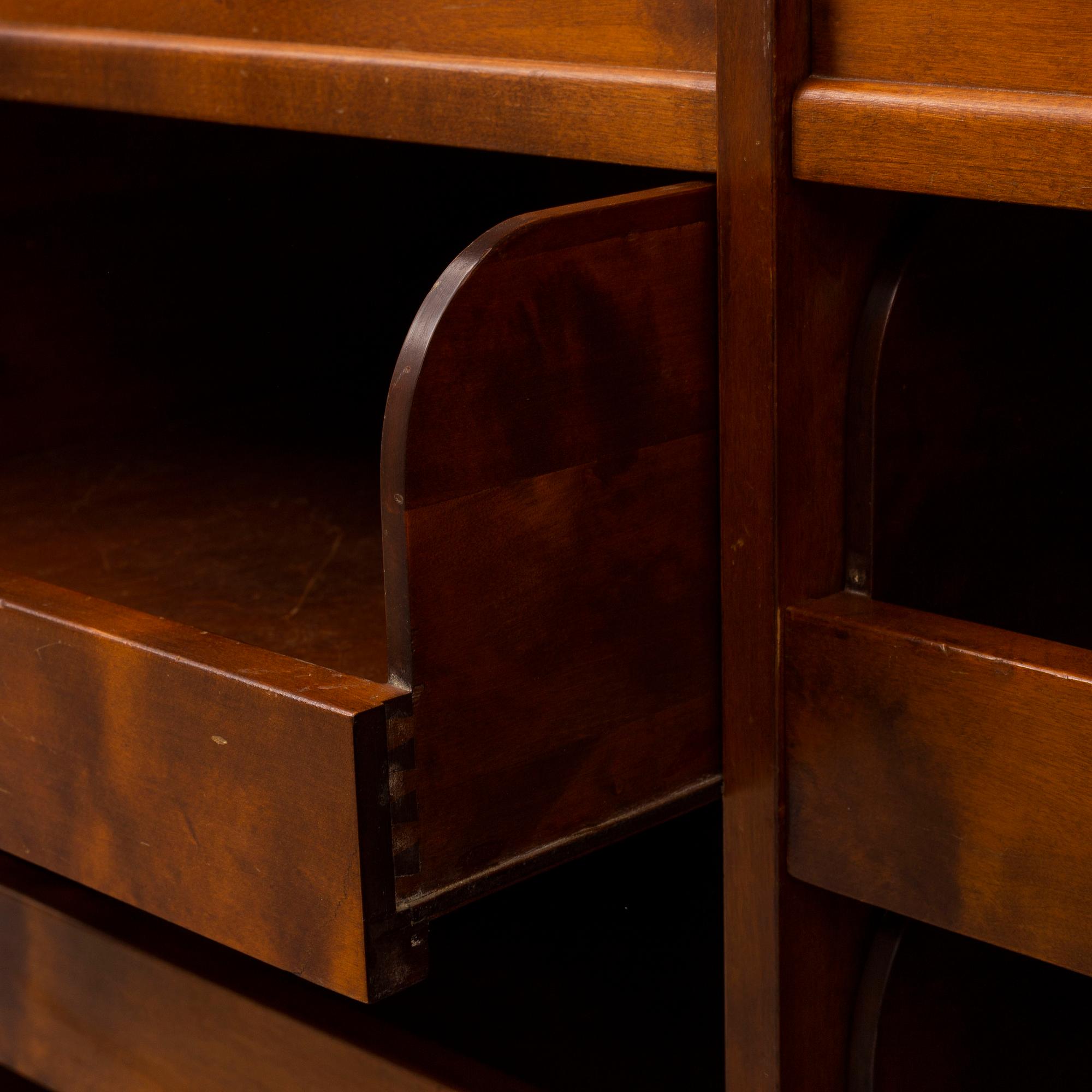 AXEL EINAR HJORTH, a 'Record' cabinet, Nordiska Kompaniet, Sweden, designed in 1932.