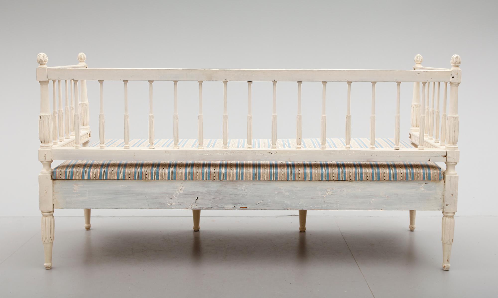 SOFFA, sengustaviansk, sekelskiftet 1800.