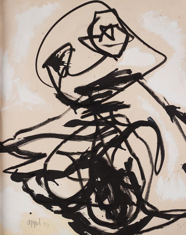 Karel Appel, Utan titel.