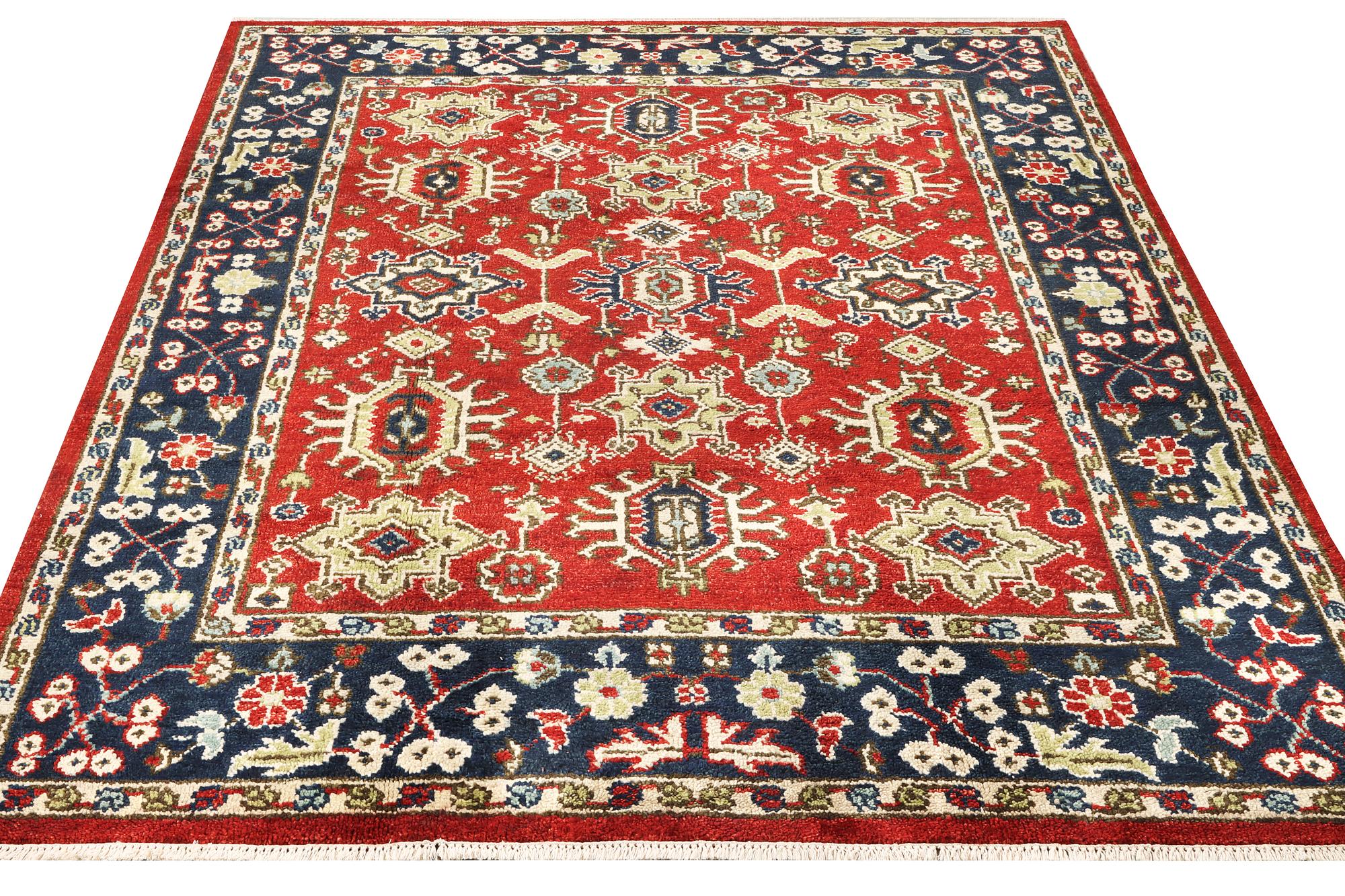 A carpet, Mamluk design, c. 308 x 242 cm.