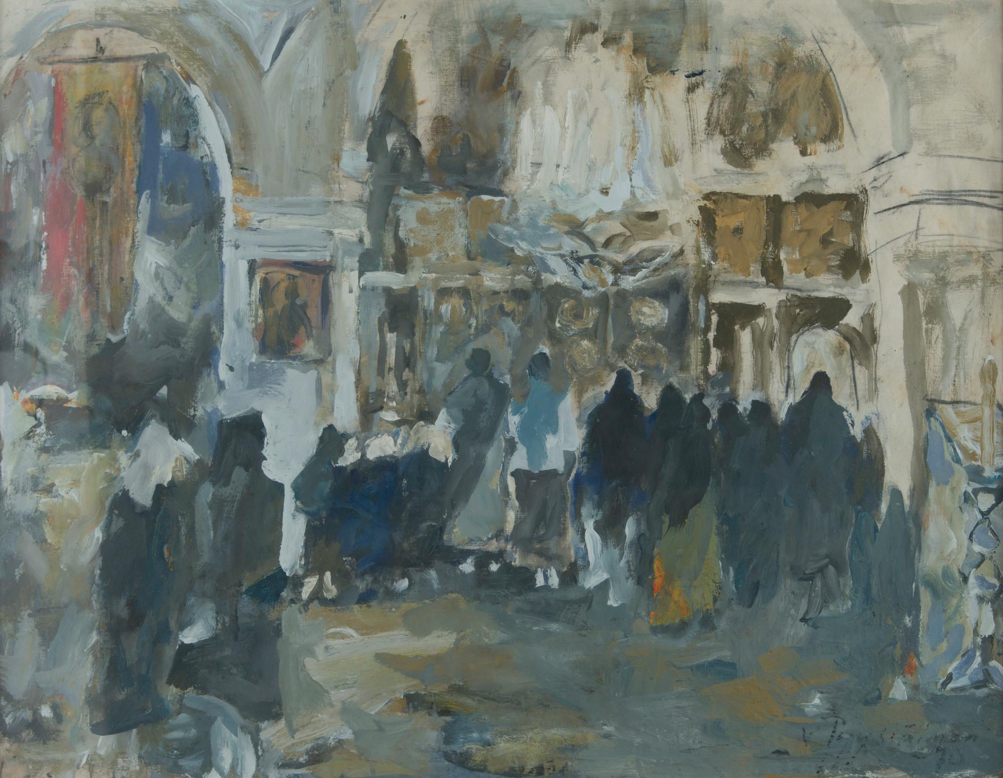 Valdemar Pyysiäinen, Kirkkointeriööri.