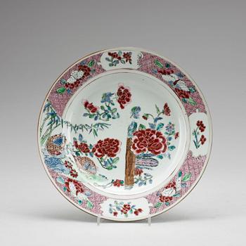 TALLRIK, porslin, Kina, Yong Cheng, (1723-35).