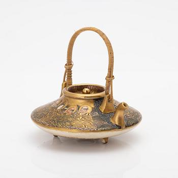 Tekanna, satsuma, Japan, Meiji (1868-1912).