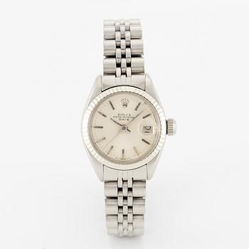 Rolex, Oyster Perpetual, Date, wristwatch, 26 mm.