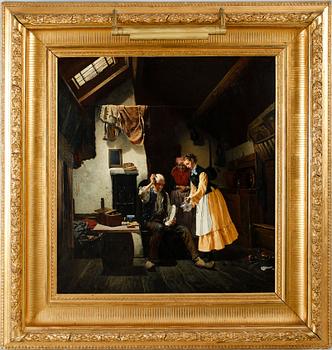 AXEL KULLE, olja på duk, sign och dat -75.