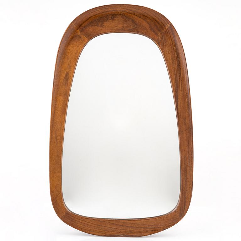 A teak mirror, Glas&Trä, Hovmantorp, 1960's.