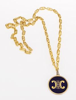 102. A Celine necklace.
