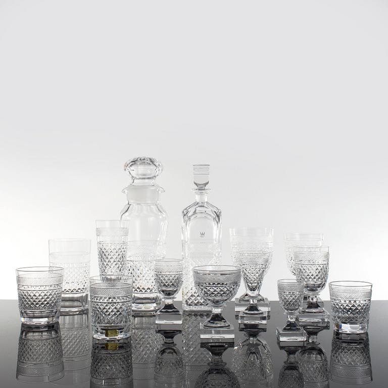 SERVIS, 165 delar, "Kent", Elis Bergh, Kosta Boda, 1900-talets mitt.