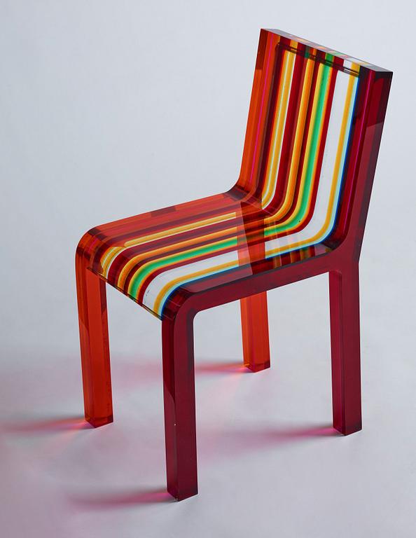 Patrick Norguet, a "Rainbow Chair" for Cappellini, post 2000.