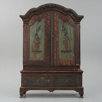 A Swedish cupboard from Värmland, late 18th century.