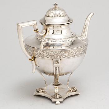ANDERS NILSSON, tekanna, silver, Lund, 1905.