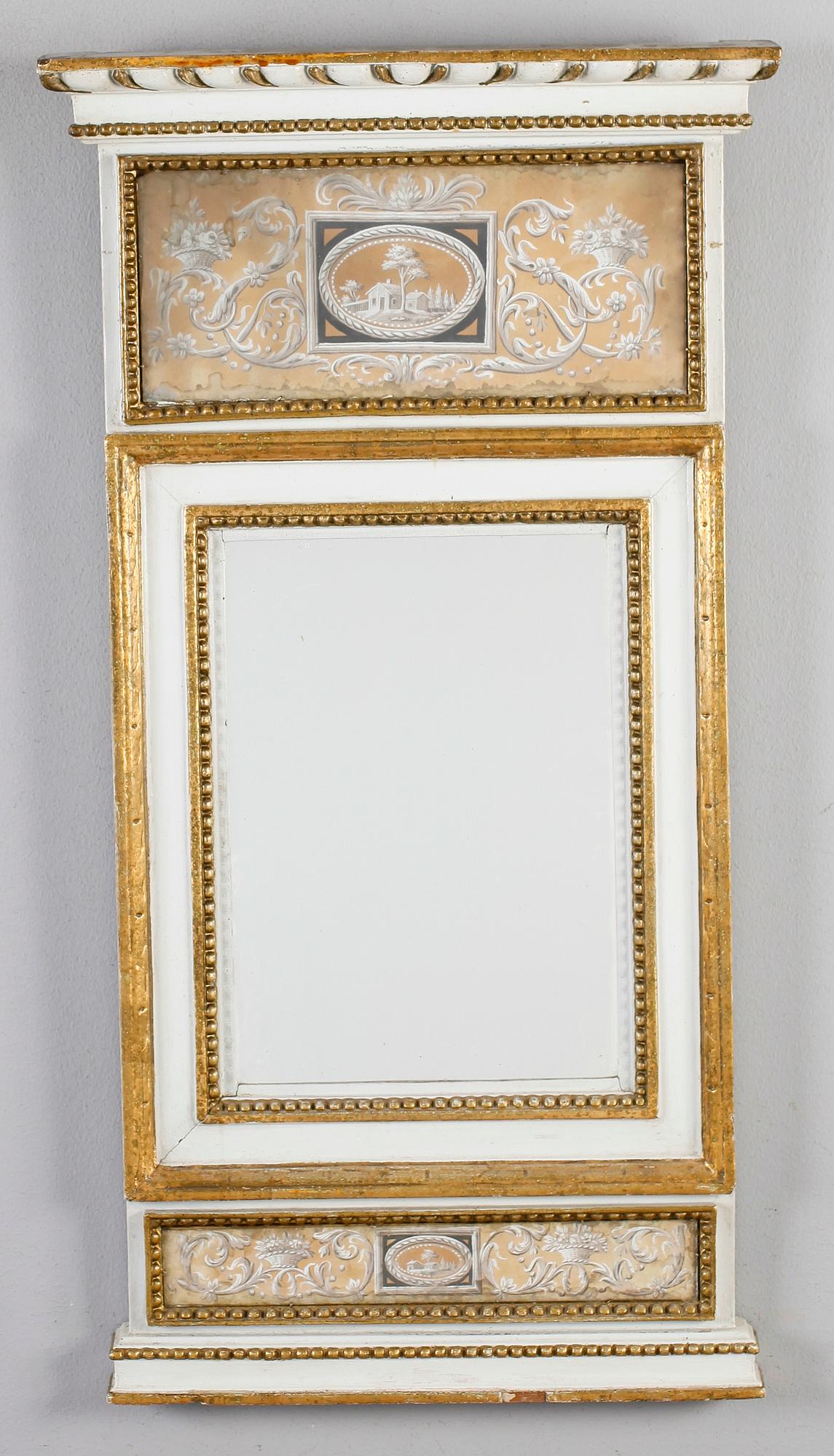 SPEGEL, gustaviansk, omkring år 1800.