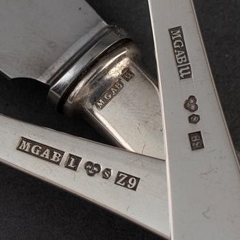 36 psc silver cutlery 'Snäck', MGAB.