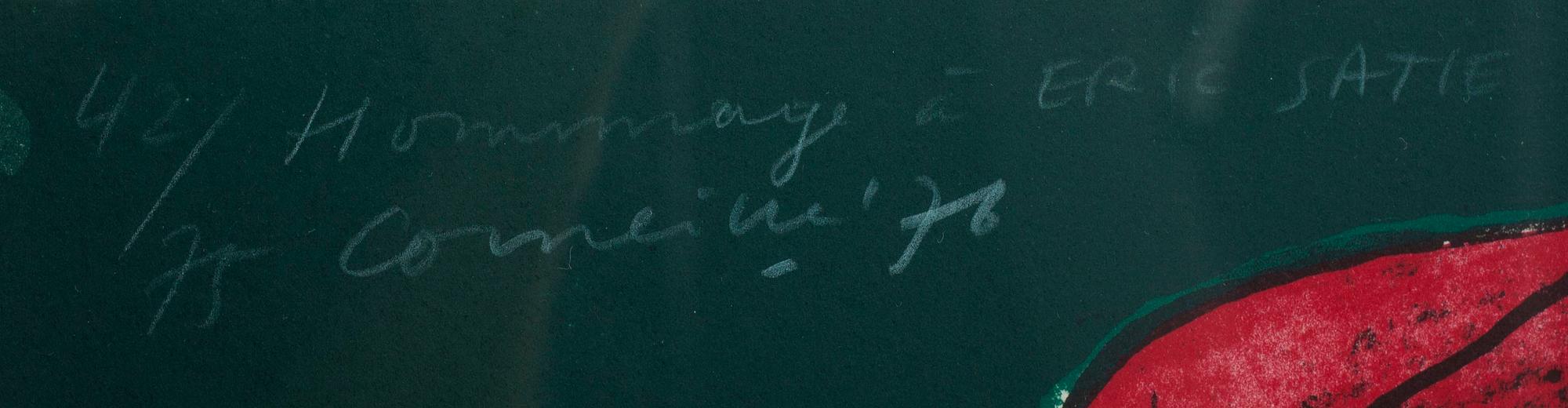 BEVERLOO CORNEILLE (HOLLAND), färglitografi, signerad och daterad -76, 42/75.